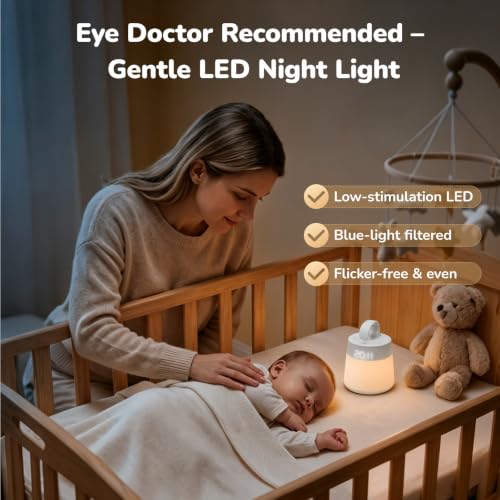 Lámpara de Noche Umimile Baby con Temporizador y Control Remoto miniatura 4