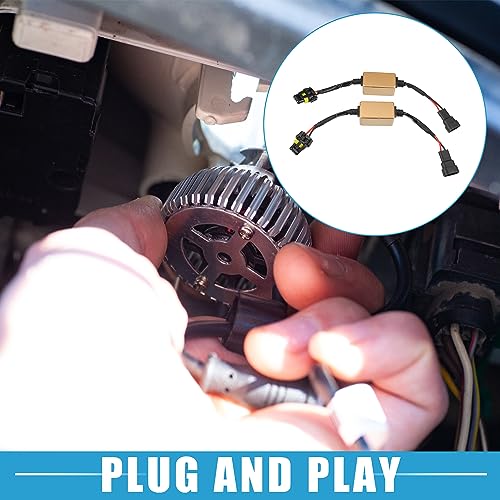 Decodificador Canbus para faros LED C16 9006 HB3 HB4 set 2 miniatura 7