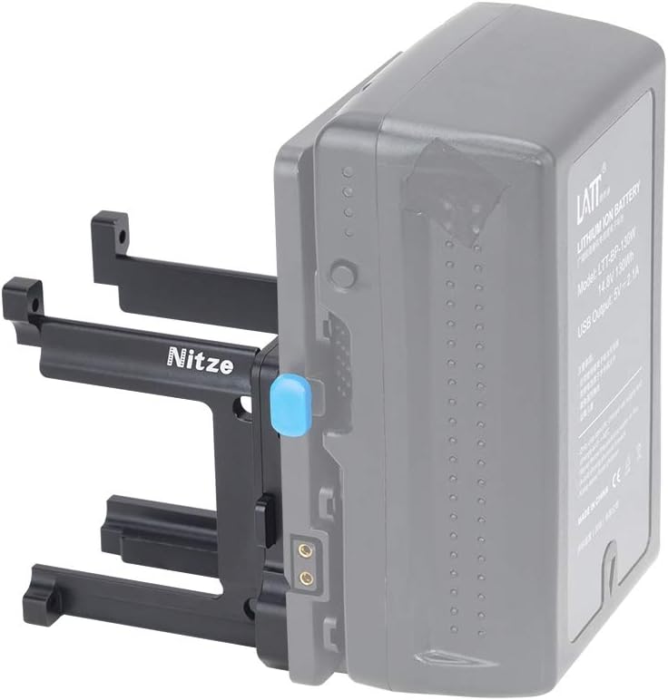 🔥 Hot Deals Nitze Z Cam V Mount with QR Adapter for Z Cam HDMI-SDI Converter/E2/ E2-M4 S6 F6 F8 (Long Bracket) - E2-FS-V3L
