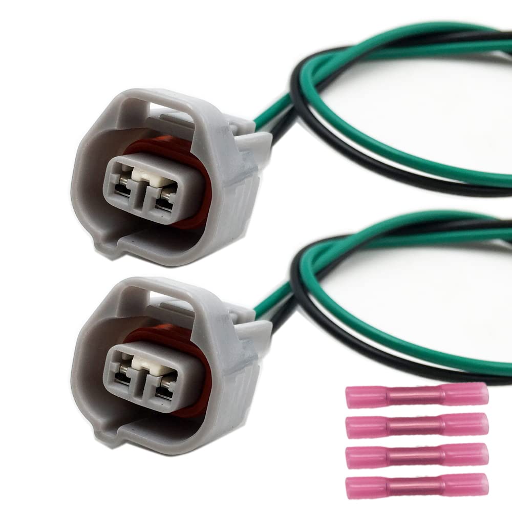 ALLMOST 2PCS Vapor Canister Purge Valve Connector Wiring