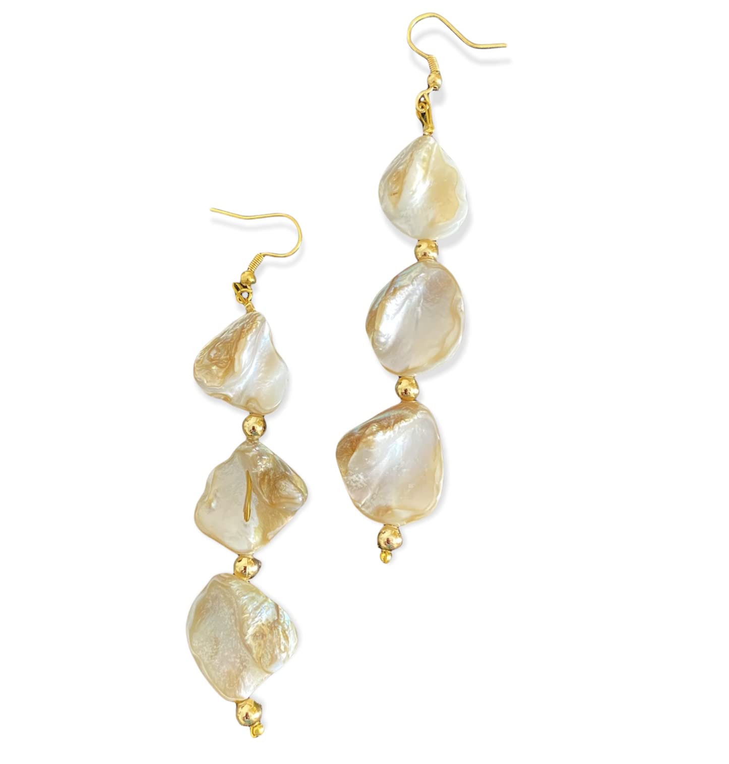 MOP danglers Stylish Earrings – Elegant Design, Anti-Allergic-image-44