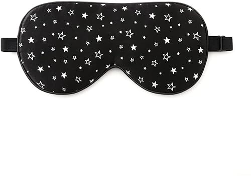 Tim & Tina Máscara de dormir 100% de seda cómoda, súper suave, antifaz para los ojos que bloquea la luz para dormir, trabajo por turnos, siestas,