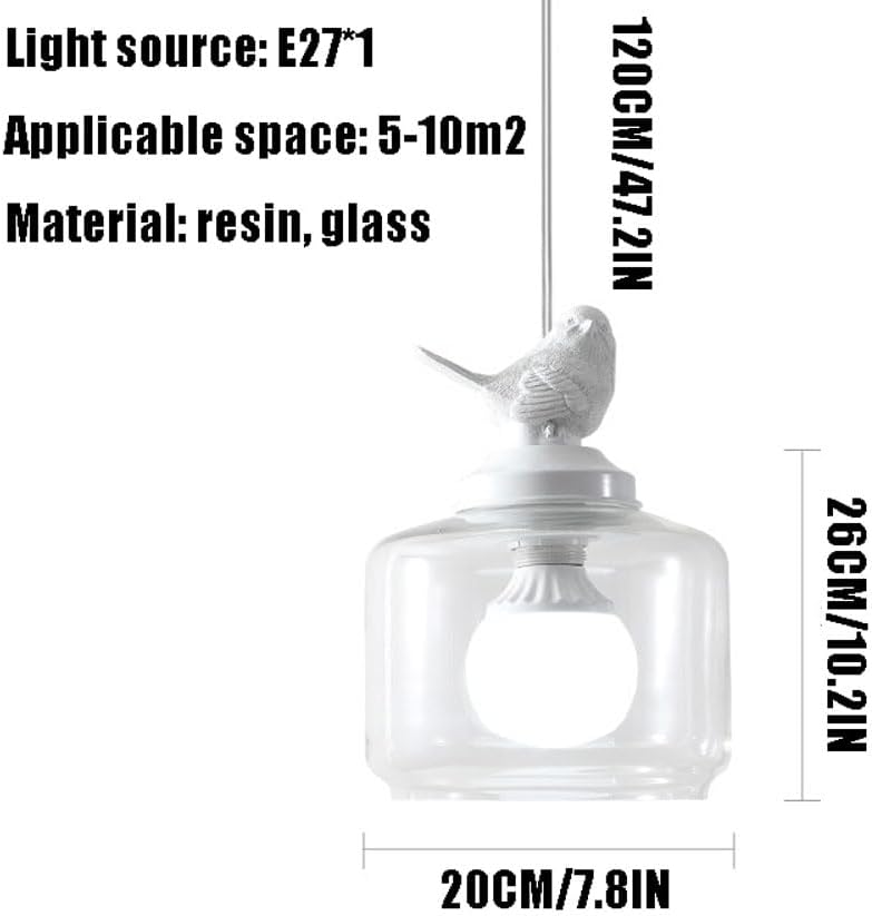 Pendant Light Dimensions Diagram