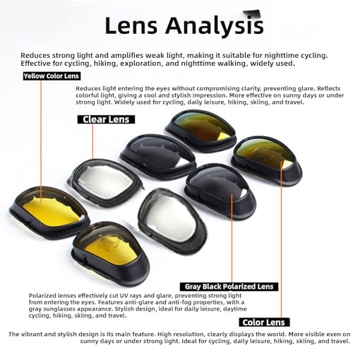 BLRUMA Polarized Motorcycle Glasses