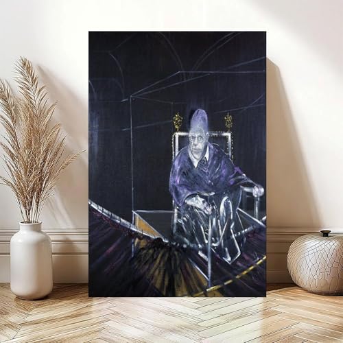 Francis Bacon impression sur toile décoration murale salon 30x45cm - 5