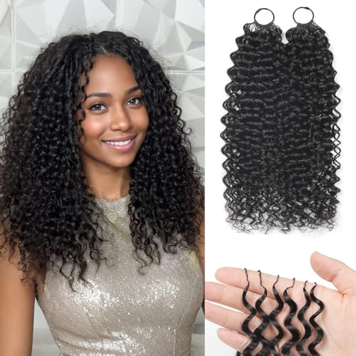 Human Crochet Hair for Black Women Curly Knotless Human Hair