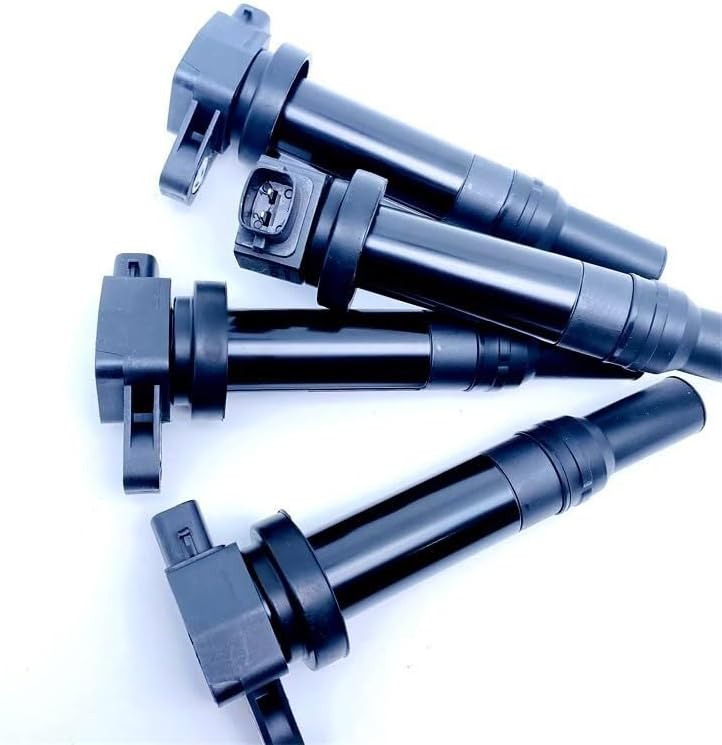 YAEGER 4PCS 27301-3E400 Ignition Coil for Hyundai for Santa Fe for Kia for Optima for Rondo 2.4L 2.7L 2006-2010 27301 3E400 273013E400 UF558 5C1624 (Color : 4PCS)