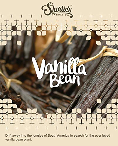 Vanilla Bean Soy Votive Candles - Scented With Natural Fragrance Oils - 6 Beige Natural Votive Candle Refills - Bakery & Food Collection #TOP6