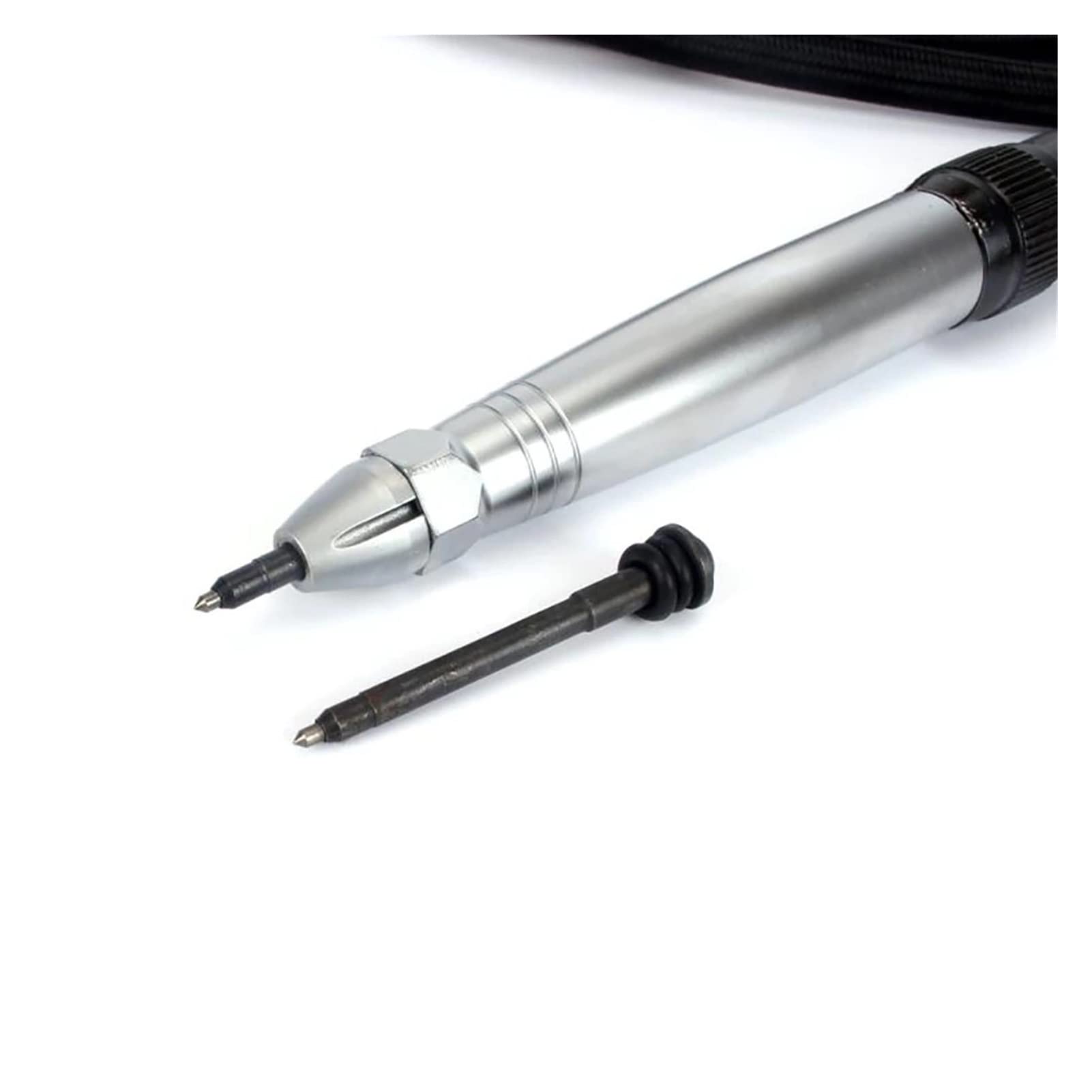 Marteau pneumatique, Stylo crayon gravage stylo pneumatique stylos pneumatique kit meuleuse scribe gravage de lettrage outil tuyau(Set)