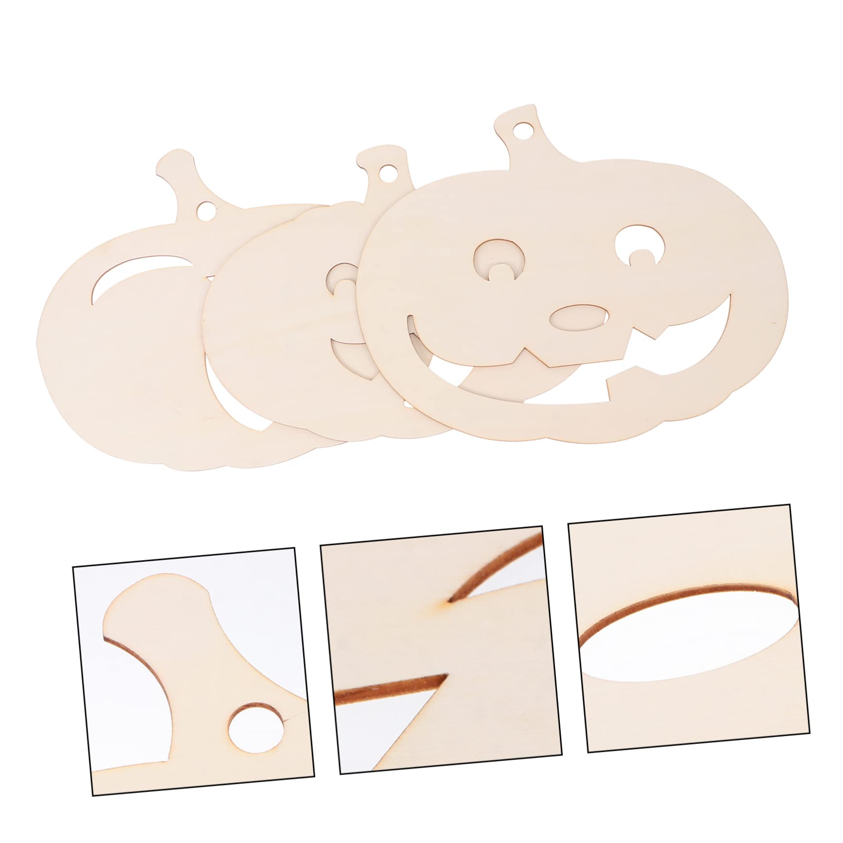 Tofficu 8 Juegos Chispas De Calabaza Plantilla De Pintura De Halloween Manualidades Para Plantillas De Dibujo De Halloween Plantilla De Calabaza De Halloween Madera 3 Piezas * 8