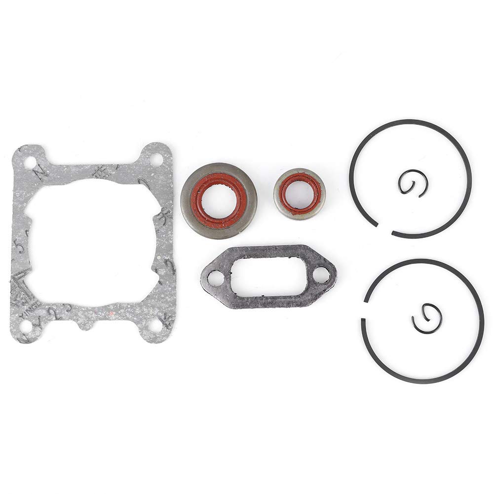 Reemplazo del Kit de Junta de pistón del Cilindro Ajuste para MS261 Motosierra Accesorios de Piezas Junta de Anillo de pistón del Cilindro