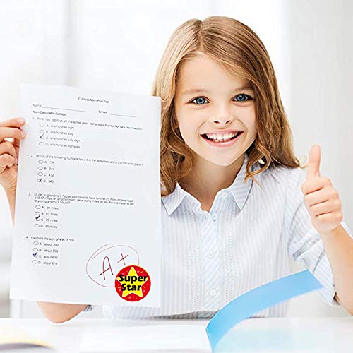 1000 PCS Reward Stickers for Teachers, School Stickers for Kids in 16 Designs, Motivational Stickers Teacher Supplies Training Stickers for Children Student Classroom