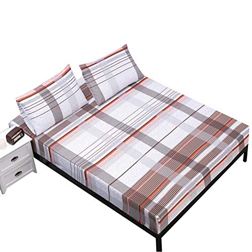 Bettmatratzenbezug 160x200cm Wasserdichtes Matratzenschonerpolster   mit elastischer, atmungsaktiver, benetzbarer Anti-Milben-Matratze