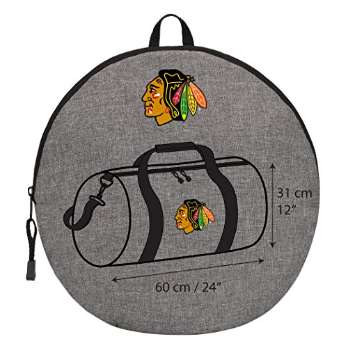NHL Chicago Blackhawks "Wingman" Duffel, 24" x 12" x 12"3