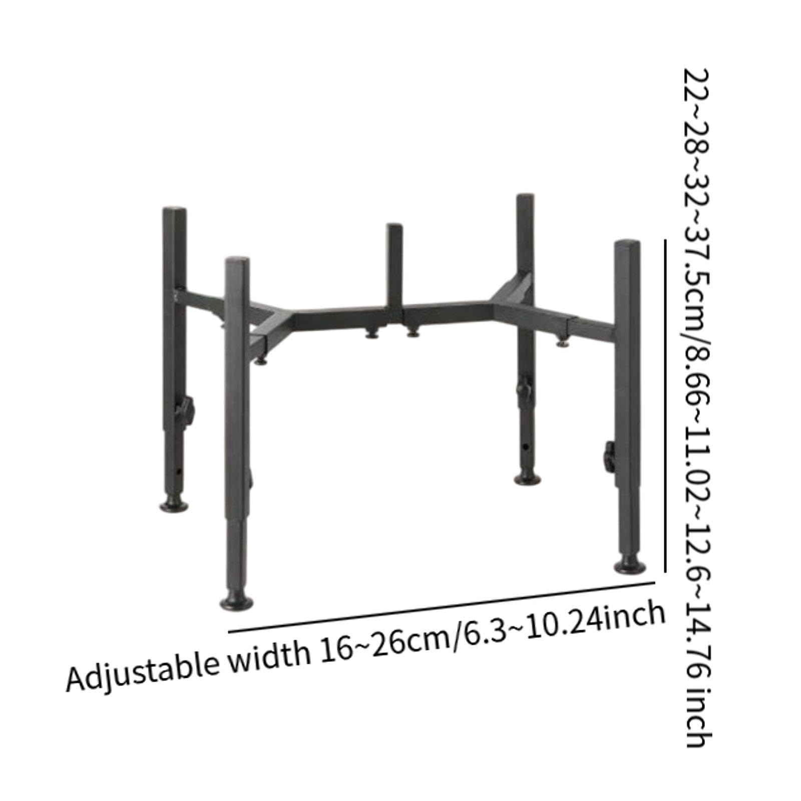 Soporte Elevado para Comederos de Mascotas, Soporte para Comederos de Mascotas, Estación de Agua para Perros de Hierro, Estante Elevado para Comederos