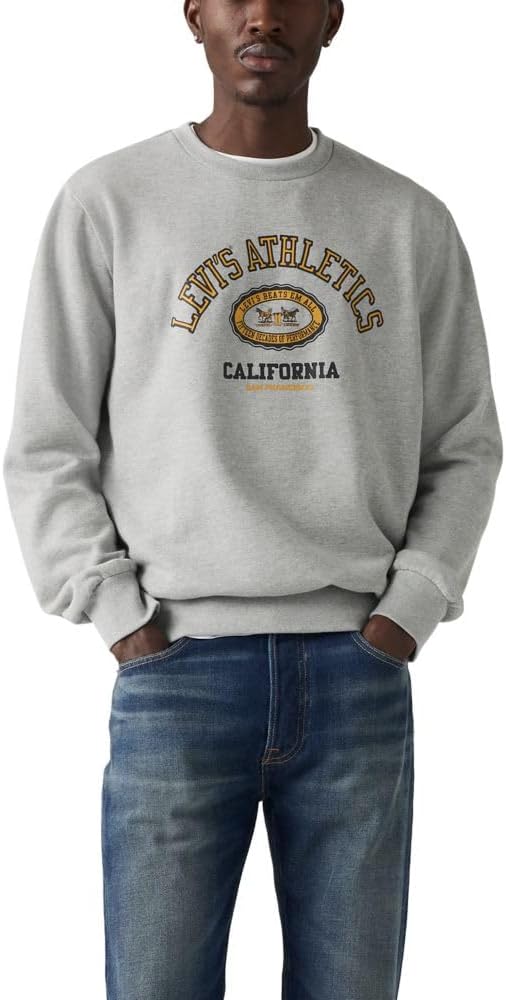 Levi's Men's Standard Graphic Crewneck