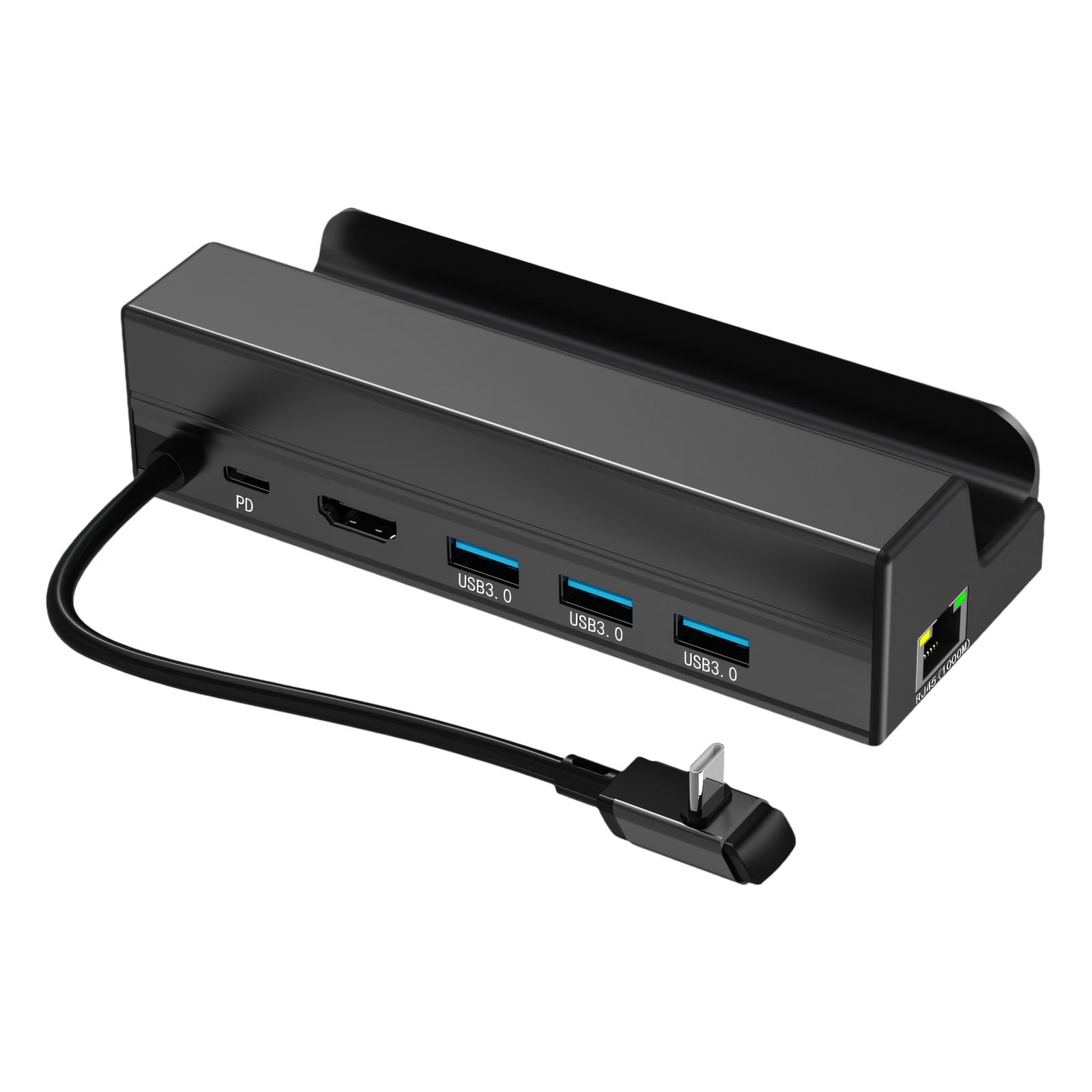 Station d'accueil USB pour console portable hub type C aluminium - 7