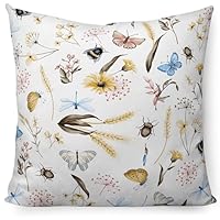 Taie D'oreiller 70x50 Cm 100% Coton FOLIO Ecru Corail | , Linge