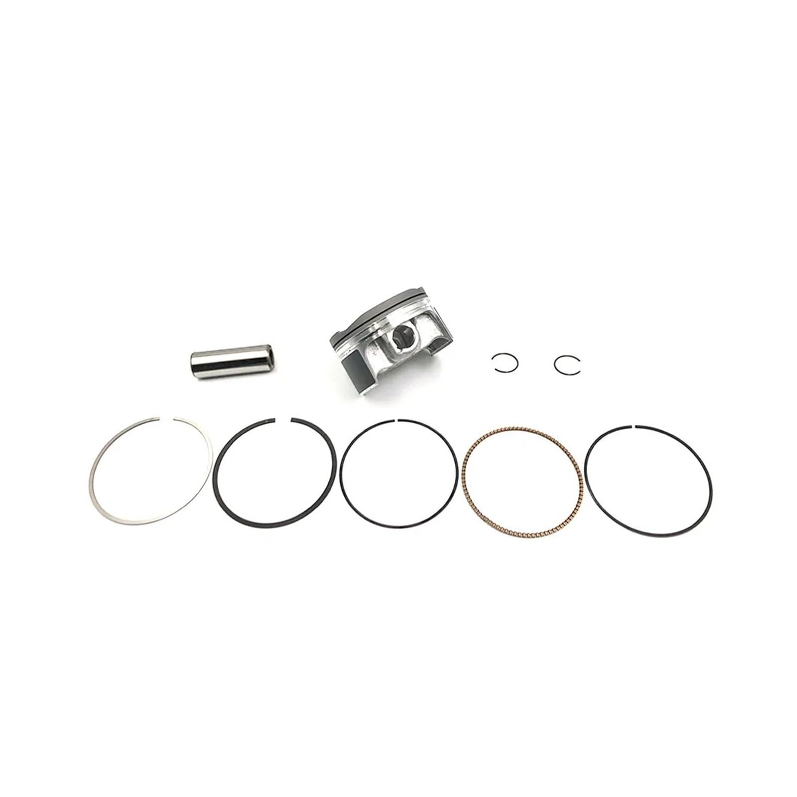 Cilindro Motosierra Caja Cilindro Aire Gran Diámetro 77mm Cabeza Pistón Junta Motor Varilla Conexión Para ZONGSHEN NC250 250cc Piezas Motocicleta Y Bicicletas Pistón | Piston Ring Set