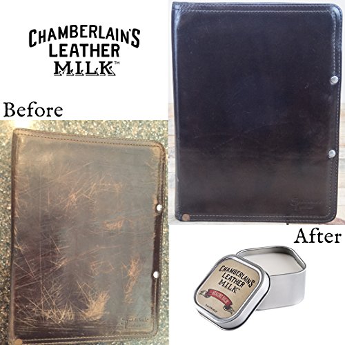 Conditioner & Cleaner for Leather - Heals, Restores and Repairs Dry, Cracked, Scratched Leather | All Natural, Non-Toxic Balm - Thumbnail 4