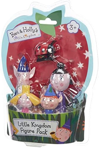 Ben & Holly Collectable 5 Figure Pack, Ben and Holly's little kingdom, wise old elf, nanny plum, imaginative play