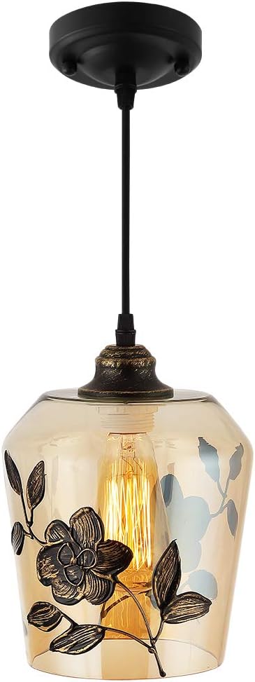 Pendant Lighting for Kitchen Island,Farmhouse Pendant Light Height Adjustable,Pendant Light for Kitchen Dining Gallery Artist Workshop,Light Fixtures for Restaurant Café Hotel