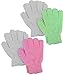 Aquasentials Exfoliating Bath Gloves (4 Pairs)