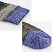 Zmart Womens Knit Cotton Vintage Colorful Stripe Boot Socks Casual Slouch Crew