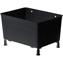 Reptile Enclosure for Small Pets Secure Habitat, Black