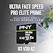 PNY 1TB PRO Elite Prime C10 U3 V30 A2 microSDXC Flash Memory Card – Ultra-Fast Speeds, Read 200MB/s, Write 150MB/s, 4K UHD, Full HD, UHS-I, for Smartphones, Drones, Action Cameras