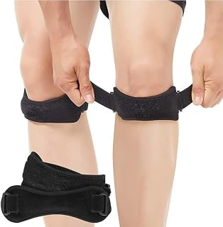 膝サポーター 2個入り オスグッド スポーツ 膝当て 膝パッド ジム 登山 日常生活用 サポートブレイス