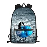 Atmungsaktives und bequemes Schwamm-Mesh-Material zur Erleichterung von Rücken und Schulter für Kinder. Verstellbare, gepolsterte Schultergurte für gepolsterten Komfort