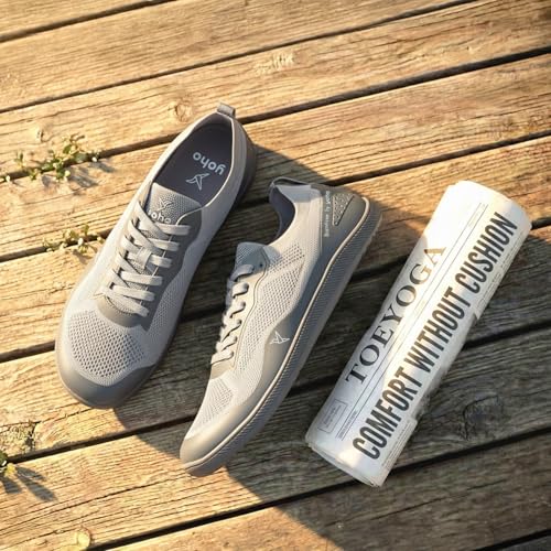 Image of YOHO Barefoot Shoes: Bornfree - Toe Yoga Unisex Series | Wide Toe Box & Zero-Drop Flexible Sole for Natural Movement | Training, Gym, Walking & Running Footwear for Men and Women