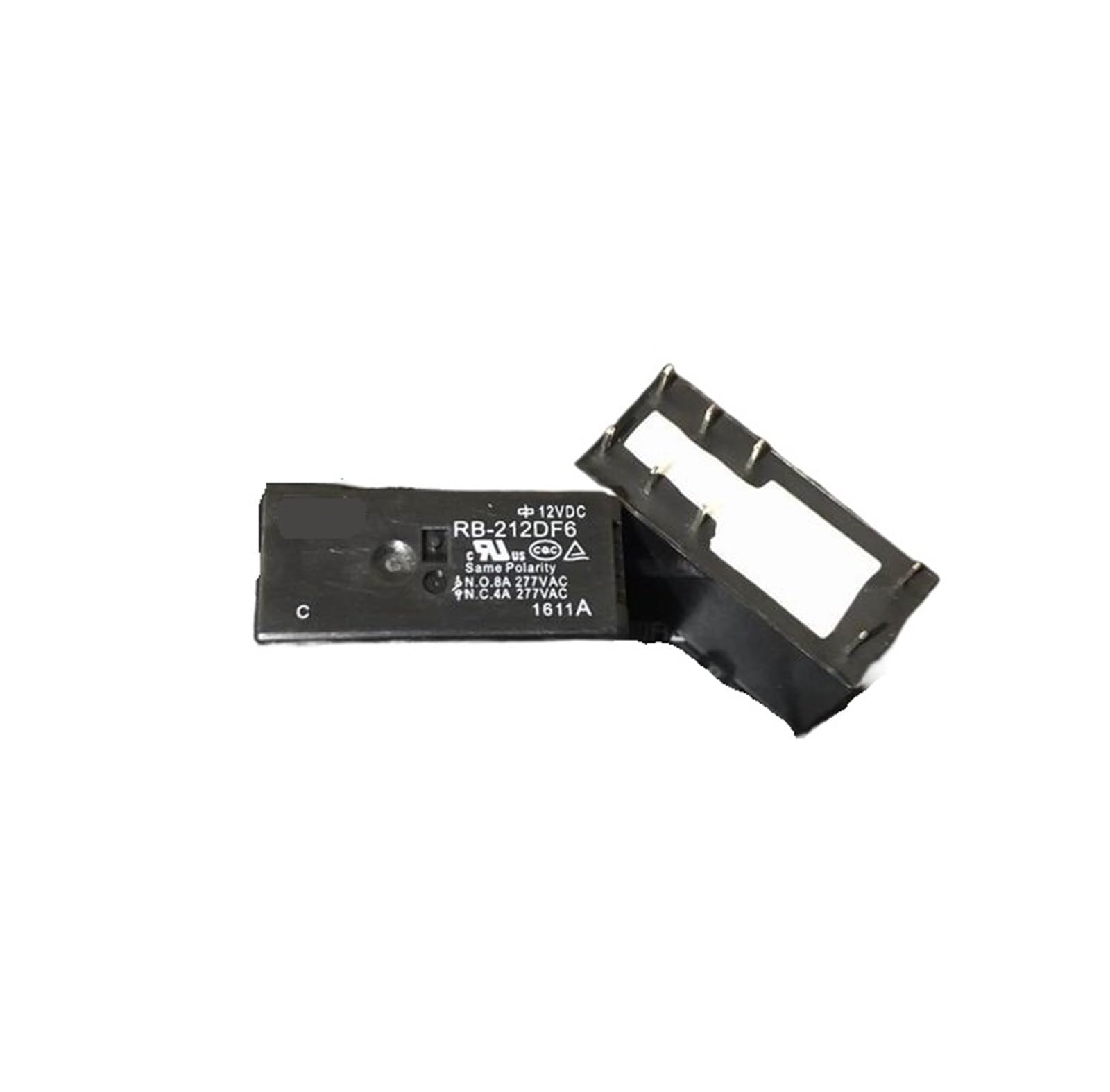 Relé RB-212DF6 115F-2C-12V-8A microrelé de potencia de 8 pines para circuito impreso