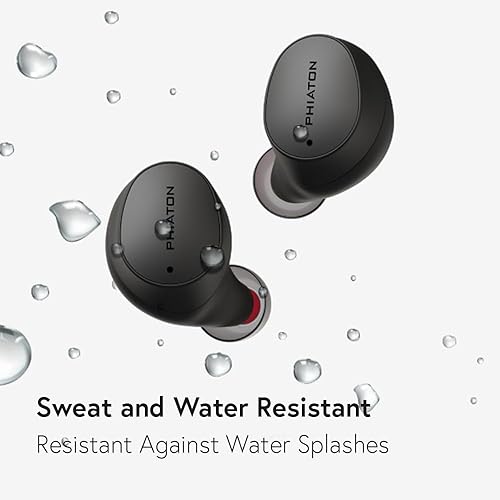 Miniatura 6 de Phiaton Bonobuds Lite - Auriculares inalámbricos con voz clara de Intelligo y modo ambiental, auriculares Bluetooth con 11 horas de reproducción,