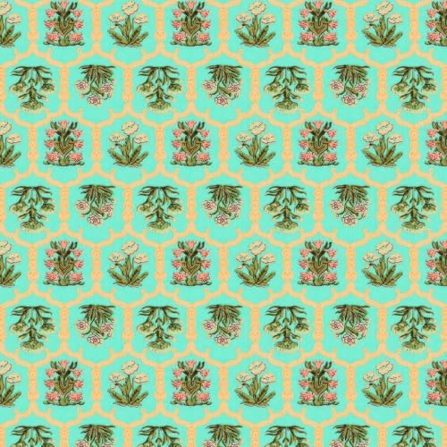 Image of Home Ecstasy 100% Cotton Mulmul Reversible Dohar for Single Bed 210 GSM (56 x 88 inches), Green