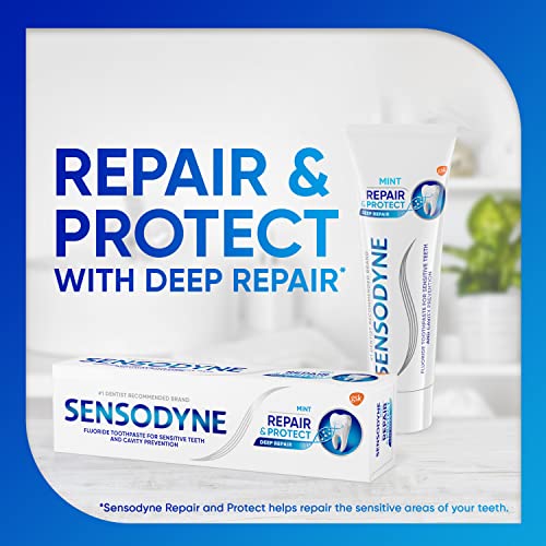 Image of Sensodyne Repair & Protect Toothpaste 100G(Pack Of 1)-Northwoodsensitivity Relief,Strengthening,Whitening,Freshening,Cavity Protection,Gum Protection,Tooth Decay Prevention, Tooth Decay Prevention