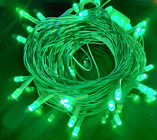 Image of IMPRESSION LIGHTS Curtain Fall Toran Lights 46Led Pixel Normal Wire Green Lighting for Indoor Decoration Use-Pack of 1