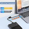 USB 3.0 Hub, VIENON Aluminium 3-Port USB Hub USB Splitter USB Expander for Laptop, Xbox, Flash Drive, HDD, Console, Printer, Camera,Keyborad, Mouse