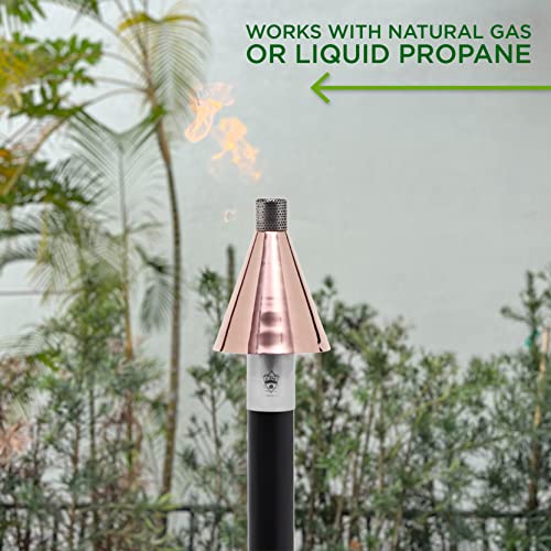 Big Kahuna Gas Torch, Landscape Torch, LP Torch, Propane Torch, Natural Gas Torch, Gas Torch (Copper Cone)