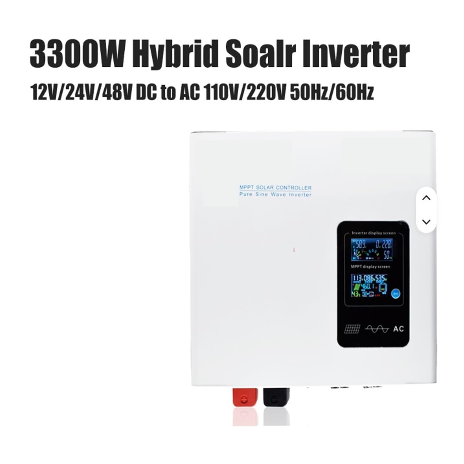 Inverter ibrido solare MPPT, inverter solare ibrido off-grid da 3000W 100A