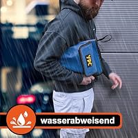 YPC ZipCaddy XL – Werkzeugmappe 31x23x5cm, Werkzeug Organizer mit großer Außentasche und 34 Halteschlaufen, Werkzeugtasche leer, Werkzeug Mappe, Maulschlüssel Tasche, Tool Case… – Ansicht 4