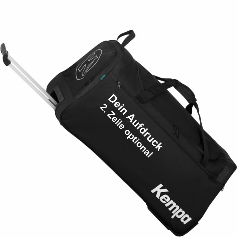 Sportartikelland Bundle für 1 Kempa Trolley M 59 x 30 x 32 cm, 60L personalisiert mit Aufdruck Name