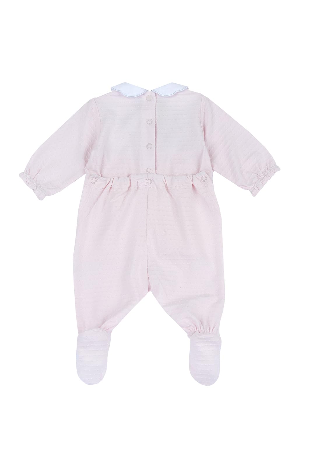 Chicco, Grenouillère Bébé Fille, Grenouillère en Coton Doux et Léger, avec Ouverture Dorsale et Entre Jambes Pratique, Idéale Conçu en Italie, Vêtements Bébé 0-24 Mois