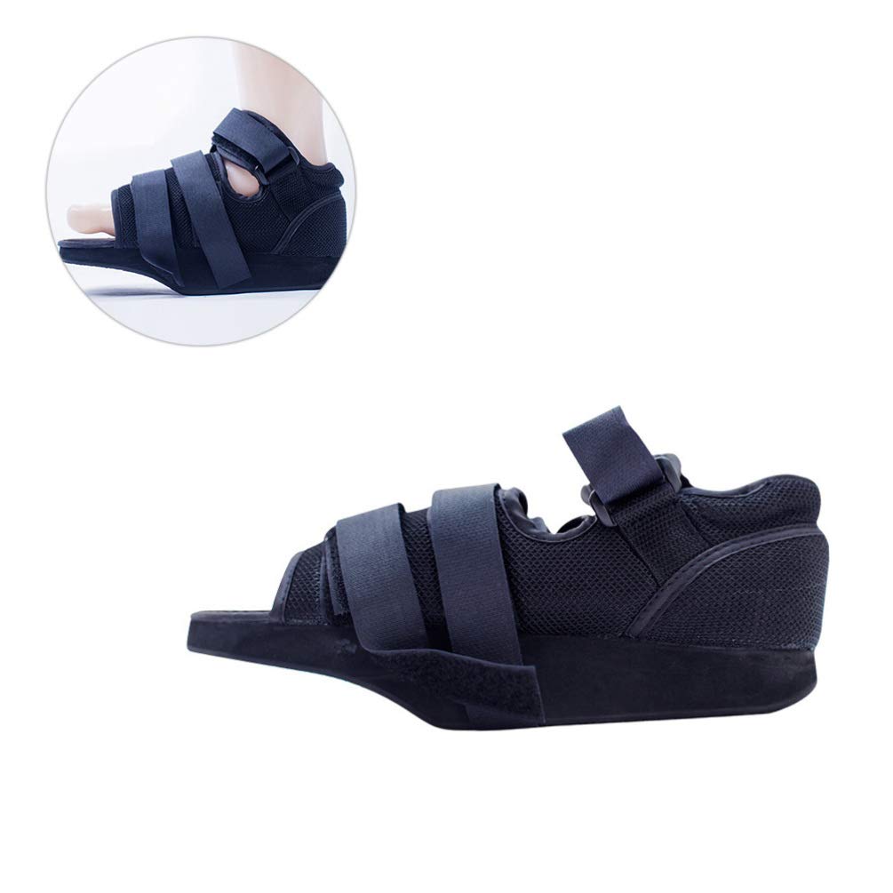 ARTIBETTER Forefoot Shoes Foot Fracture Fixation and Convenient for Healing Smooth Surface for Comfort Black Xl