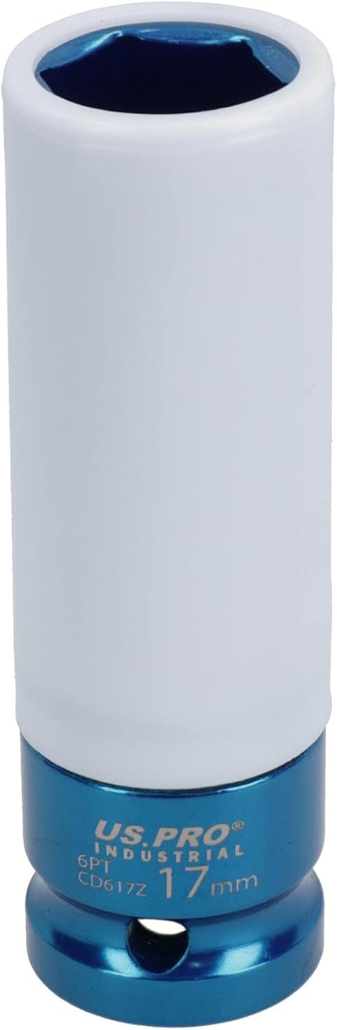 1/2in. Drive 30” Breaker Power Bar + 17mm Deep Metric Alloy Wheel Nut Socket