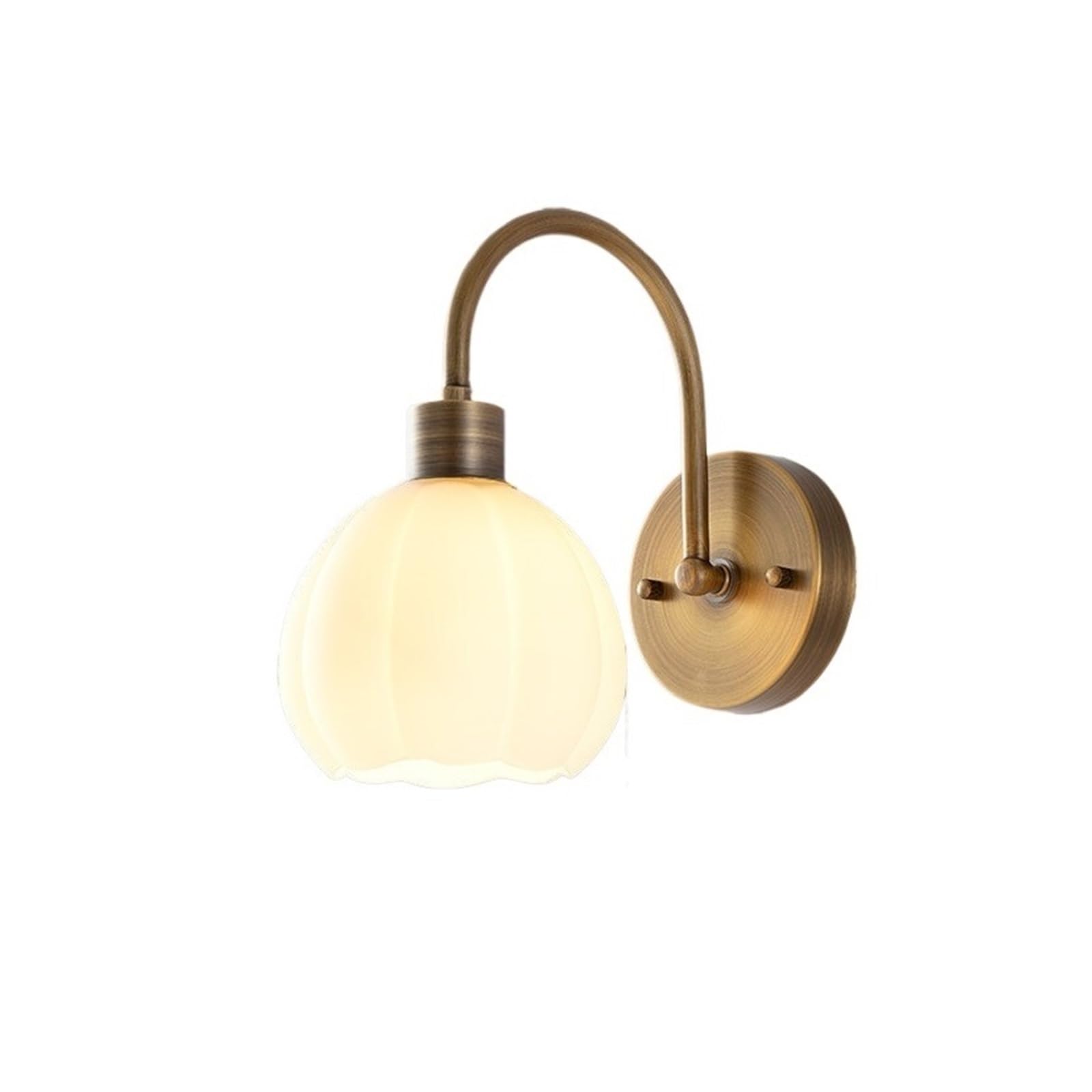 WQQYU6HKF Lights Copper Base Antique Style Bedroom Headboard Wall Lamp Indoor Decorative Lighting Fixture Lamps