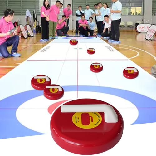 Jeu de curling de bureau portable et compact pour enfants et adultes