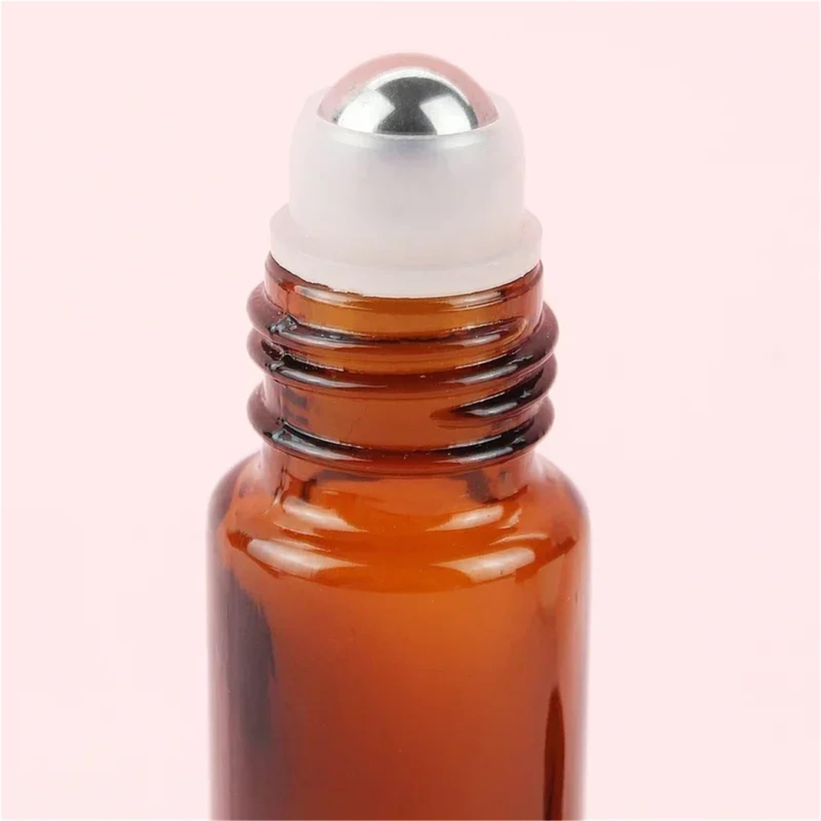 Roll On 10/20 pz 10 ml di Spessore Ambra Blu Vetro Roll On Bottiglia Rullo Cosmetico for Fiale di Olio Essenziale Con Sfera In Acciaio