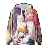 🌈[Sweat-shirts Oshi no Ko] : Nos superbes sweat-shirts Oshi no Ko sont le meilleur moyen de dynamiser votre garde-robe ; Les pulls pour adultes et adolescents sont super confortables et conviennent pour le jeu, les loisirs et lorsque des vêtements chauds sont nécessaires pendant les journées ou les nuits froides !